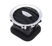 Rejilla Aire Acondicionado Coche para Opel para Adam Corsa D MK3 para Vauxhall 13417363 2201099 Rejilla Salida La Cubierta Ventilación Aire Acondicionado(Black Sliver)