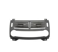 Rejilla Aire Acondicionado para Mercedes para Benz Clase E W211 2003-2008 LHD RHD Panel Salida Ventilación Central Aire Acondicionado Delantero Cubierta Rejilla Salida Aire(Dark Gary)