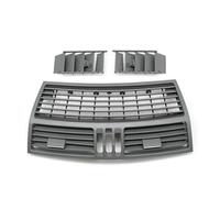 Rejilla Aire Acondicionado Para Mercedes Para Benz Clase S W220 S300 S350 1998-2005 Reemplazo Cubierta Panel Salida Rejilla Ventilación CA Central Delantera Rejillas Ventilación(Middle 1PC-Gray)
