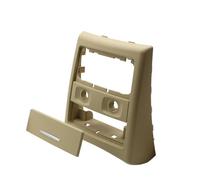 Rejilla Aire Acondicionado Para Serie 3 E90 E91 2005-2012 Consola Central Trasera, Aire Acondicionado Rejilla Ventilación Marco Exterior Cenicero Panel Embellecedor Salida Aire Coche(Model C Beige)
