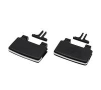 Rejilla Aire Frontal Repuesto para Benz W164 ML GL 300 350 450 500 2005-2011 Rejilla Ventilación Trasera Aire Acondicionado Conjunto Completo Compatible Avec Rejilla Ventilacion(Black Slider)