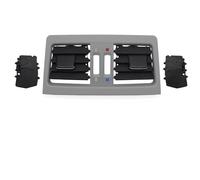 Rejilla aire frontal repuesto Para BMW Serie 3 E90 E91 335i 328i 318i 325i 330i 320i 2005-2012 Consola Central Trasera Coche Calentador AC Rejilla Ventilación(E90 E91 Gray)