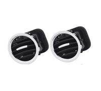 Rejilla aire frontal repuesto Para Opel ADAM Para CORSA D MK3 Para Vauxhall 13417363 2201099 Negro/cromo A/C Cubierta Ventilación Aire Rejilla Salida Se Adapta(2 pcs Black 2)