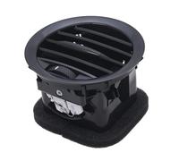 Rejilla aire frontal repuesto Para Opel ADAM Para CORSA D MK3 Para Vauxhall Outlet Grille 2201099 13417363 Cromo/Negro A/C Cubierta Ventilación Aire Se Adapta(1PCS Black)