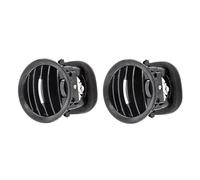 Rejilla aire frontal repuesto Para Opel ADAM Para CORSA D MK3 Para Vauxhall Outlet Grille 2201099 13417363 Cromo/Negro A/C Cubierta Ventilación Aire Se Adapta(2PCS with Chrome)