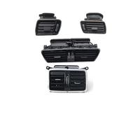 Rejilla aire frontal repuesto Para VW Para Passat CC B6 B7 R36 3AD 819 728A 701A 702A 2006-2014 Salida Ventilación Aire Acondicionado Coche Volante A La Izquierda(Piano Black A 4pcs)