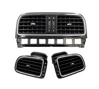 Rejilla Aire Frontal Repuesto para VW Polo 2011-2018 Ventilación Aire Acondicionado para Salpicadero Central 6RD819728 6RD819703 6RD819704 Compatible Avec Rejilla Ventilacion