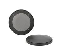 Juego rejilla para altavoces 100mm Pareja cajas rejilla metálica 10cm