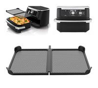 Rejilla anti proyección para Air Fryer Ninja 10,4 L AF500EU, Anti salpicaduras Silicona Accesorios Compatible con Air Fryer Ninja Foodi 10,4 L, Reutilizable Air Fryer Accesorios (Foldable)