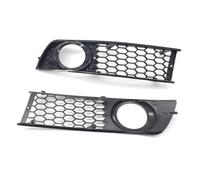 rejilla antiniebla Compatible Con A4 B6 2001 2002 2003 2004 2005 Estilo Panal Parachoques Delantero Del Coche Cubierta De Luz Antiniebla Rejilla De Ventilación 2 Piezas