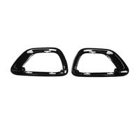 Rejilla Antiniebla Compatible Con Jeep Para Grand Para Cherokee 2014-2017 2 Piezas De Cubiertas De Lámpara De Luz Antiniebla Delantera Coche, Marco Embellecedor Izquierdo Y Derecho 68143078AB