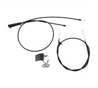 Rejilla antiniebla Compatible Con Para Mini Para Cooper Hatchback S JCW R56 2007 2008 2009 2010 2011 2012 2013 Cables Y Manijas De Apertura Del Capó