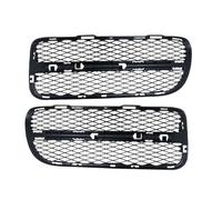 Rejilla antiniebla delantera inferior for coche, color negro, 7L6853666A, 7L6853665A, compatible con VW Touareg 2003, 2004, 2005 y 2006(1PCS FRONT LEFT)
