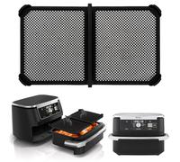 Rejilla antiproyección para Air Fryer Ninja 10,4 L AF500EU, Reutilizable Accesorios Air Fryer Molde Air Fryer para Ninja 10,4 L, plato de silicona Air Fryer para Ninja Foodi 10,4 L (sty-1)