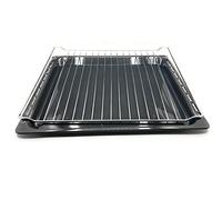Rejilla + Bandeja Horno Extraíbles Recambio Original Compatible con Fagor 44,5 x 37,5 x 4 cm | Parrilla y Bandeja Horno Resistentes Alta Temperatura | Accesorio Cocina