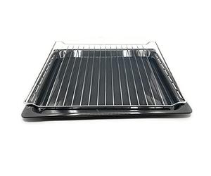 Rejilla + Bandeja Horno Extraíbles Recambio Original Compatible con Fagor 44,5 x 37,5 x 4 cm | Parrilla y Bandeja Horno Resistentes Alta Temperatura | Accesorio Cocina