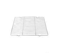Rejilla Barbacoa para acero Inoxidable Rectangular Malla Grill para Asar Pan Verduras Antiadherente 30x20cm(S)