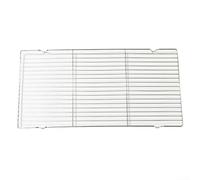 Rejilla Barbacoa para acero Inoxidable Rectangular Malla Grill para Asar Pan Verduras Antiadherente 30x20cm(L)