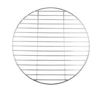 Rejilla BBQ Soldadura para suave 43cm Sin para bordes Rejilla | para acero inoxidable para durable, para superficie pulida , para fácil de limpiar, apto lavavajillas, uso interior (45cm)