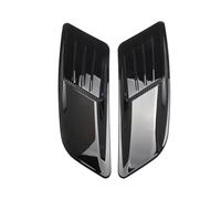 Rejilla capó Compatible Con Ford Para Mustang 2015 2016 2017 Molduras Decorativas Para La Entrada Aire Capó Delantero Apariencia Fibra Carbono(Black)