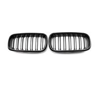 Rejilla Capó Delantero Parrilla Deportiva Doble Línea Para F15 Para X5 F16 Y Para X6 (2014-2018). Carreras. Delantera Riñón En Brillante