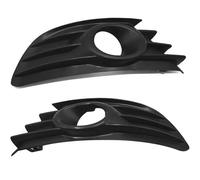 Rejilla carcasa luz antiniebla Parrilla delantera de riñón para Citroën C4 2004-2008 rejilla parachoques delantero cubierta(Left and Right)