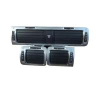 Rejilla Central A/C Compatible Con Para Passat 2009-2011 Rejilla Salida Aire Acondicionado Izquierda Central Derecha Marco Interior 3BD820951 3BD819701(Silvery set)