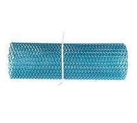 Rejilla Central Delantera del Coche, Malla rómbica, Resistente, de Aluminio, Ajuste Universal, protección del radiador, Aspecto Deportivo del Motor Fresco (Azul)