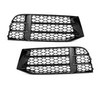 Rejilla Central Inferior del Parachoques Delantero, Rejilla de Parachoques Delantero automático, Rejilla de luz antiniebla Lateral, Cubierta de Malla de Panal para A5 RS5 B8.5 2013 2014 2015 2016