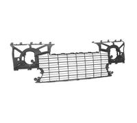Rejilla central parachoques delantero para 307 2005-2007 sin agujeros cromature