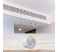 Rejilla circular del respiradero de la fuente de aire del ABS para las estaciones del aeropuerto, que mejora el aire interior con el volumen de aire ajustable