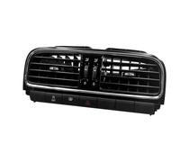 Rejilla climatización coche Embellecedor De Ventilación Salida Aire CA Para Tablero Frontal Cromado Negro Mate Para VW Para Cross Para Polo 5 6R Sedan GTS Para 2011-2013 6R0819703/704/728(A)