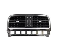 Rejilla climatización coche Embellecedor De Ventilación Salida Aire CA Para Tablero Frontal Cromado Negro Mate Para VW Para Cross Para Polo 5 6R Sedan GTS Para 2011-2013 6R0819703/704/728(B)