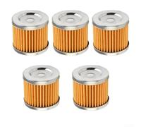 Rejilla de aceite de motocicleta y elemento de filtro de aceite de aluminio frontal frío compatible con GN125 para reducir el desgaste del motor y mantener la lubricación