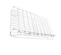Rejilla de acero inoxidable de doble capa para cocinar al aire libre para asar eficientemente en picnics, viajes de camping y reuniones en el patio trasero