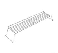 Rejilla de acero inoxidable para barbacoa Weber Q300 Q320 de gas, rejilla de calor resistente para mantener los alimentos calientes, 70 cm, accesorio para barbacoa al aire libre
