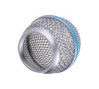 Rejilla de acero para micrófono y micrófono que garantiza una reducción clara de sonido y ruido, alta durabilidad para artistas