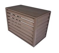 Rejilla de aire acondicionado de aleación de aluminio, cubierta antipolvo para exteriores, persiana, deflector de CA, marco a prueba de polvo para un mejor control del clima, diseño resistente a la