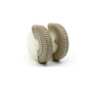 Rejilla de Aire Compatible Con Benz Para Clase E W211 E200 E300 E230 E260 2003-2008 2/3PCS Rodillo Control Aire Acondicionado Delantero Base Ventilación CA Rueda Rodante 21183000541265(Beige B 2PCS)