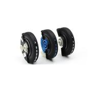 Rejilla de Aire Compatible Con Benz Para Clase E W211 E200 E300 E230 E260 2003-2008 2/3PCS Rodillo Control Aire Acondicionado Delantero Base Ventilación CA Rueda Rodante 21183000541265(Black M 3PCS)