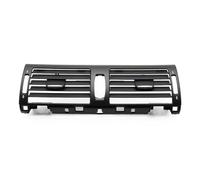 Rejilla de Aire Compatible con BMW para X5 X6 E70 E71 E72 2007 2008 2009 2010 2011 2012 2013 Cubierta del Panel De Salida De Aire Acondicionado Delantero Y Trasero Automóvil 64229220101(Central)