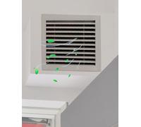 Rejilla de aire de aluminio y cubierta de ventilación de suministro, diseño de barra lineal for pared lateral, programa de HVAC de techo, hogar y oficina(35x35cm/13.8x13.8in)