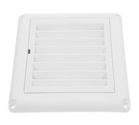 Rejilla de Aire Malla, Diámetro 100mm, Color Blanco | Plástico PP de Alta Durabilidad, Instalación Rápida, para Aberturas y Conductos, Uso en Lavadero