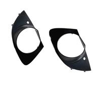 Rejilla de antiniebla Compatible Con Para 7 Serie E65 E66 2006 2007 2008 Cubiertas De Luz Antiniebla Del Parachoques Delantero Marco De Lámpara Antiniebla Bisel Izquierdo Derecho 51117142179
