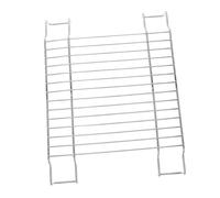 Rejilla de Asar para Placa de Inducción 11, 4x8, 6 Pulgadas de Hierro | Malla sin Costuras, Resistente al Calor Óxido, Uso Interior en Cocina, Color Plata
