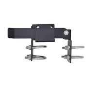 Rejilla de cadena con doble cierre de puerta - Fuerte y robusto cierre para puerta agrícola | Accesorios para casas y cercas para agricultura, comercios, parcelas privadas