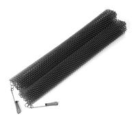 Rejilla de chimenea,2 piezas de malla de metal resistente al calor para chimenea Malla de pantalla antioxidante Bloquea eficazmente chispas