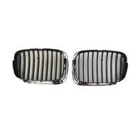 Rejilla de Coche de automóvil Rejillas frontales d Parrilla delantera cromada compatible con BMW Serie 5 E39 (1998-2003) Sedán 520d/520i/523i/525d/525i/525td/528i/540i/540 IP/M5 Estate