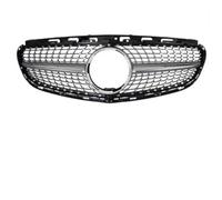 Rejilla de Coche de automóvil Rejillas frontales d Rejilla de entrada delantera para parachoques y capó, compatible con Mercedes Benz Clase E Sedán 2014-2015 W212 E63 E300 E320 E260(Red)