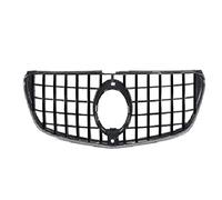 Rejilla De Coche Rejilla Frontal Para Mercedes Para Benz Clase V W447 2016-2017 V260 Parachoques Superior Negro Coche Rejilla Rejilla Ventilación Parrillas Carreras Parrilla Delantera Delantera